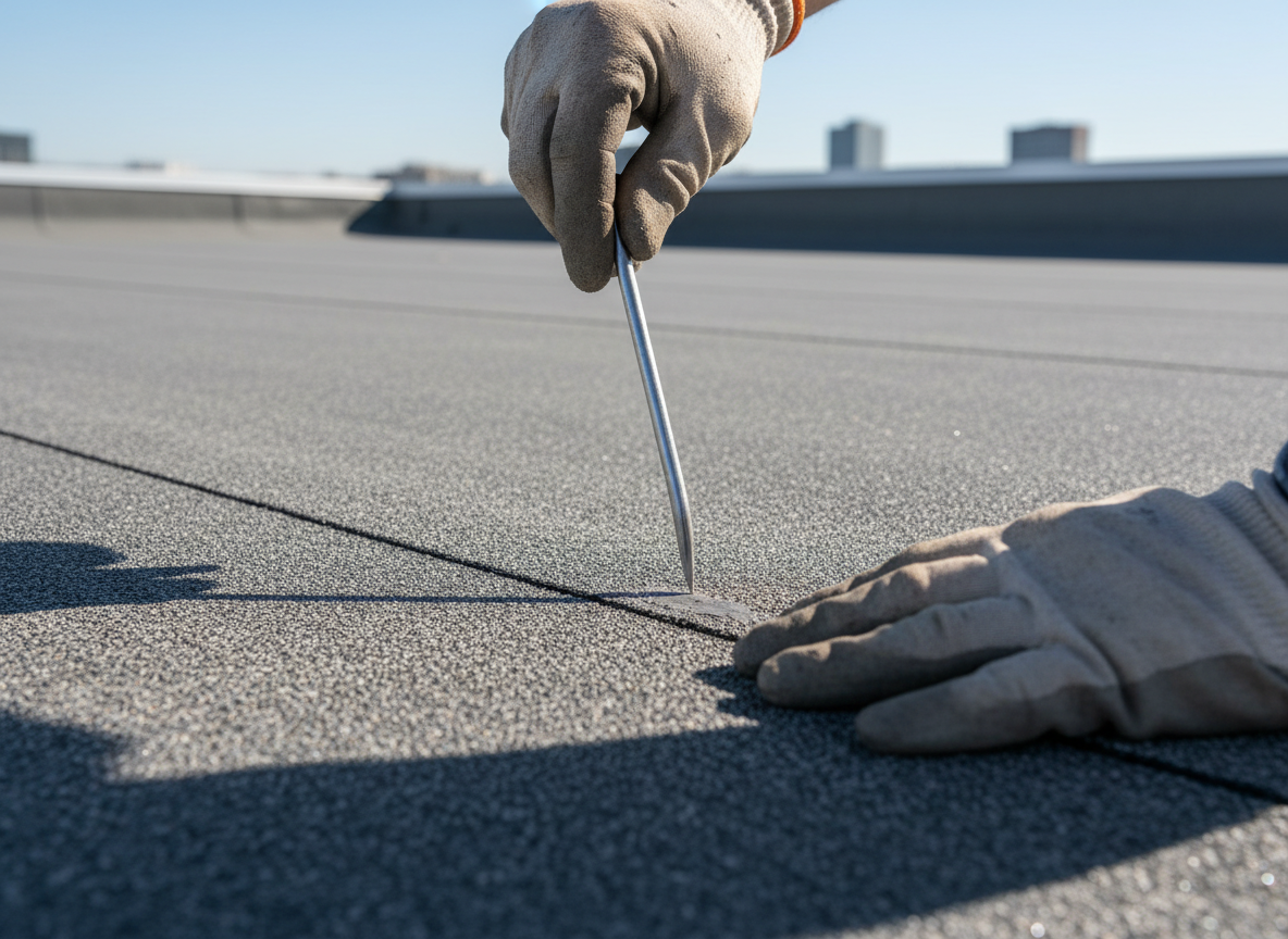 Flat Roof Repair - Dallas, TX