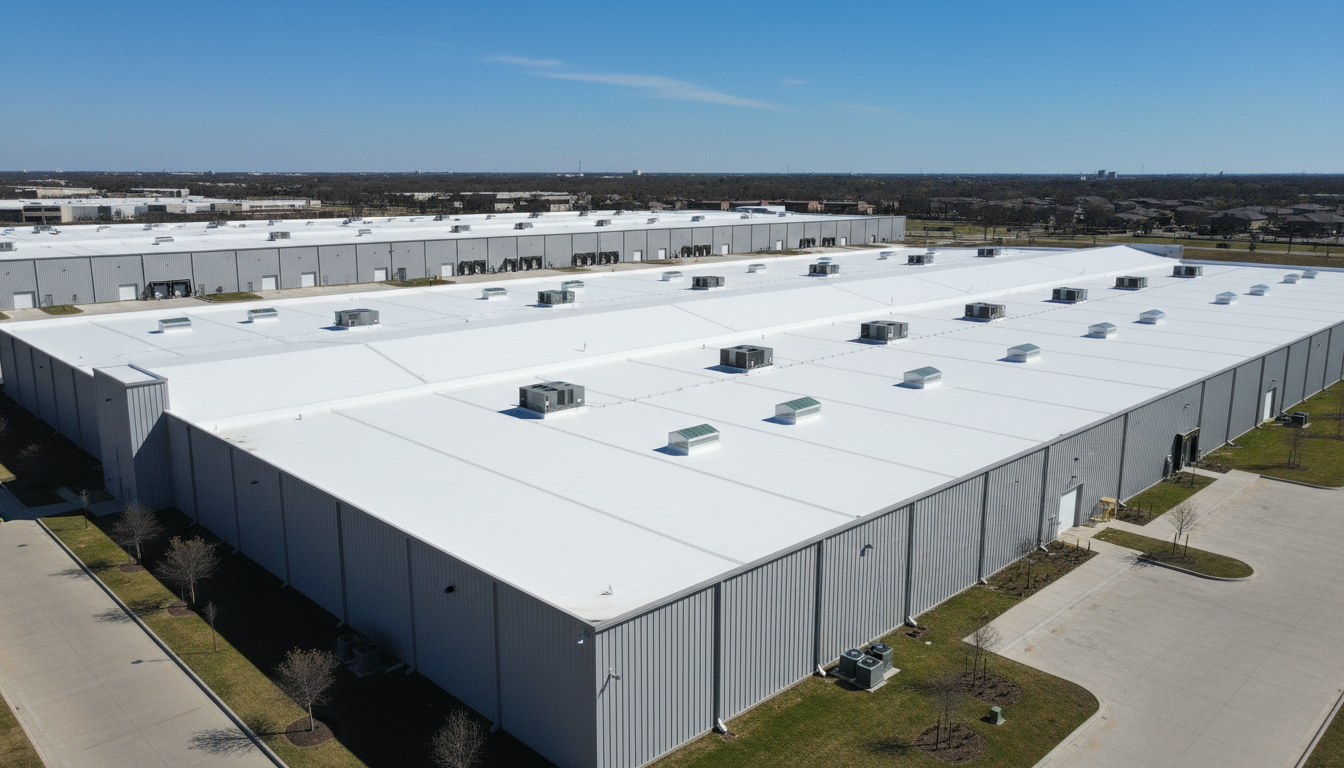 Commercial TPO Installation - Dallas, TX