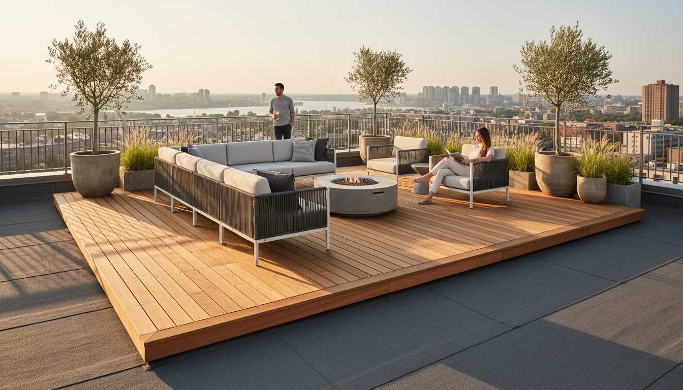 Roof Deck Installation - Dallas, TX