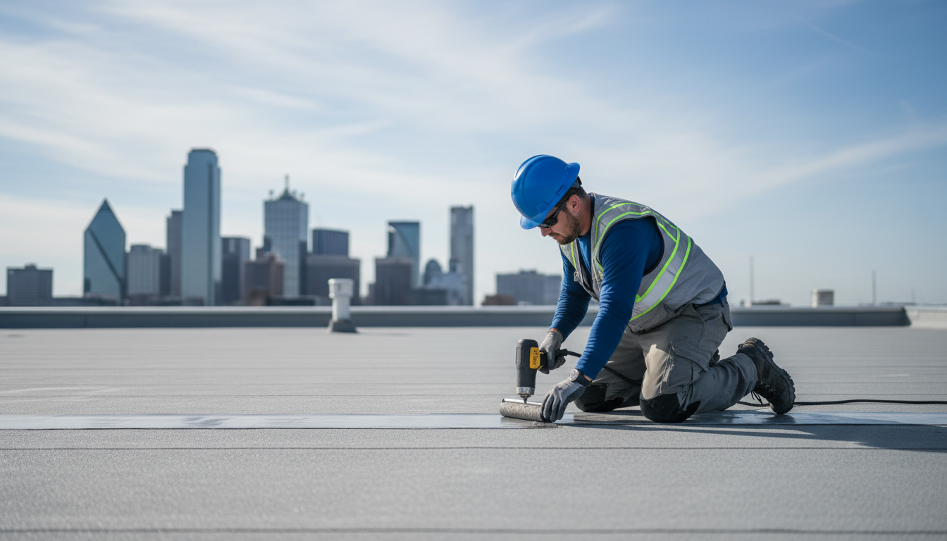 Flat Roof Installation